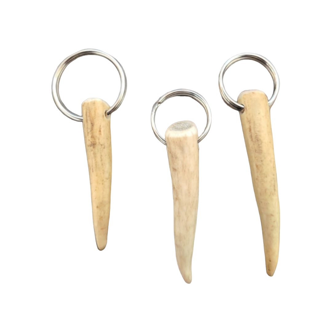 Handmade Elk Antler Key Chains