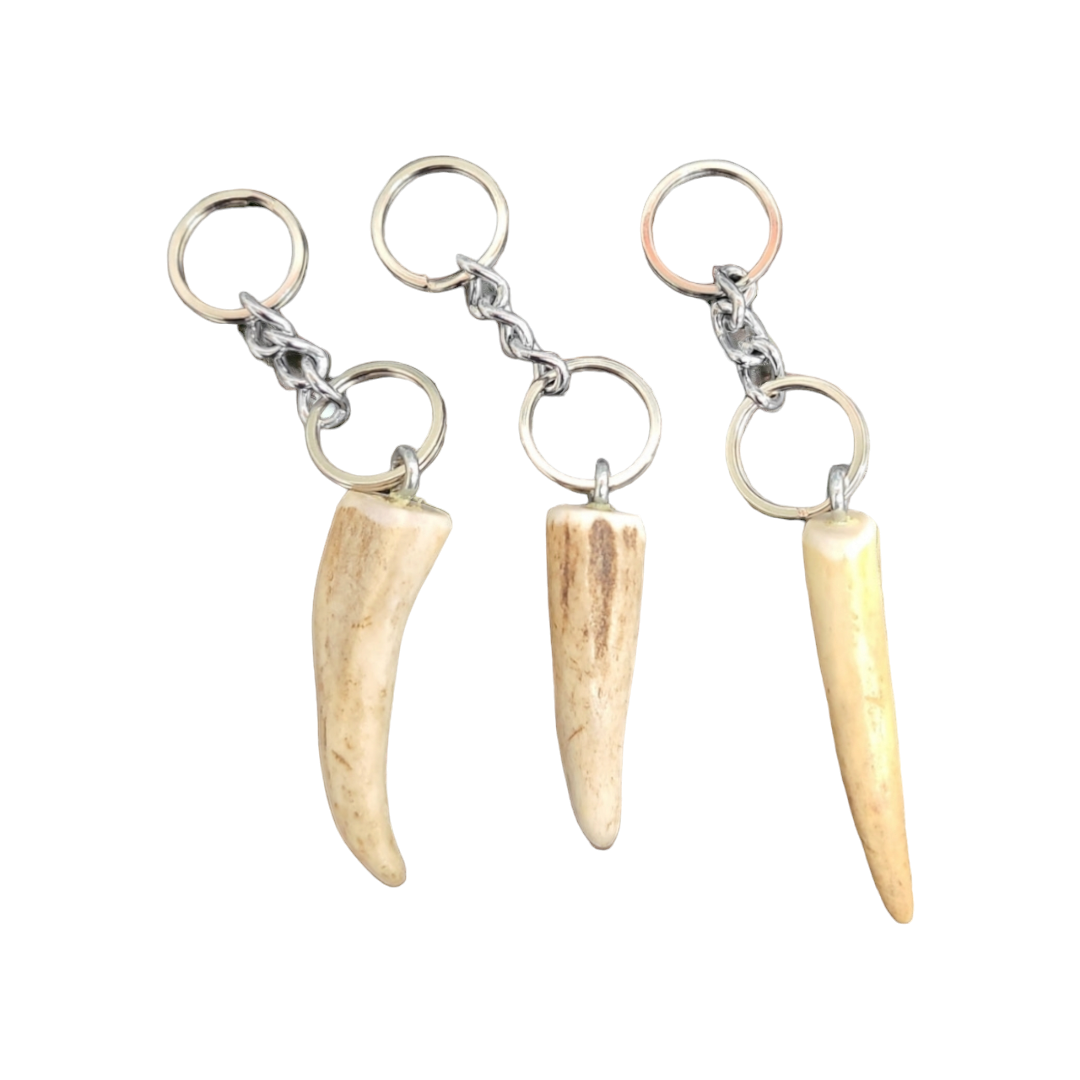 Handmade Elk Antler Key Chains