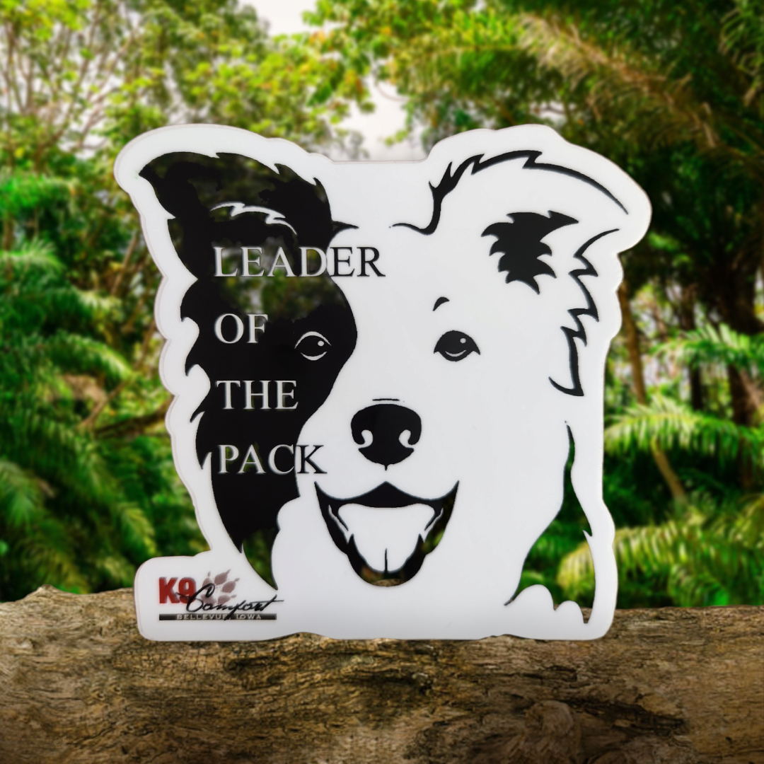 Leader of the Pack - Vehicle Sticker. - K9 Comfort Downtown 